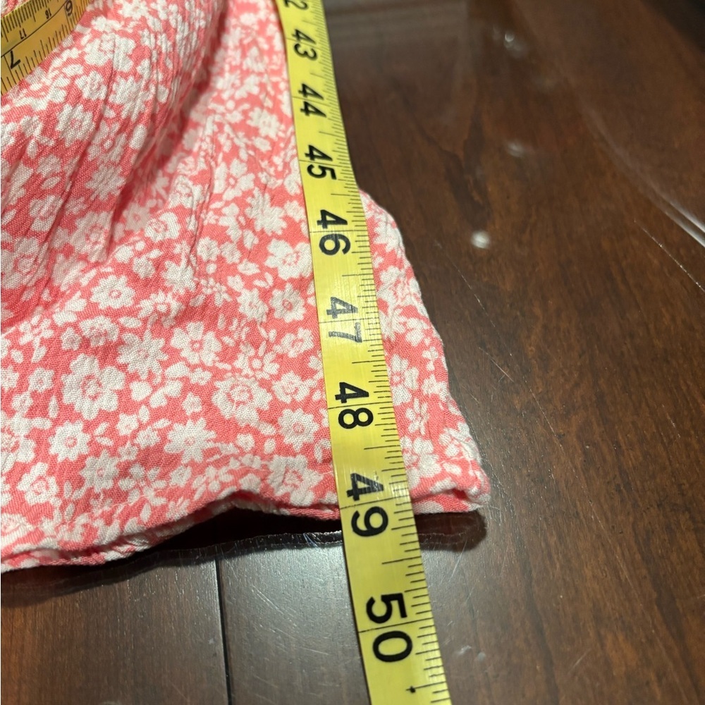 Derek Heart Pink and White Floral Midi Dress size Large - Picture 8 of 8